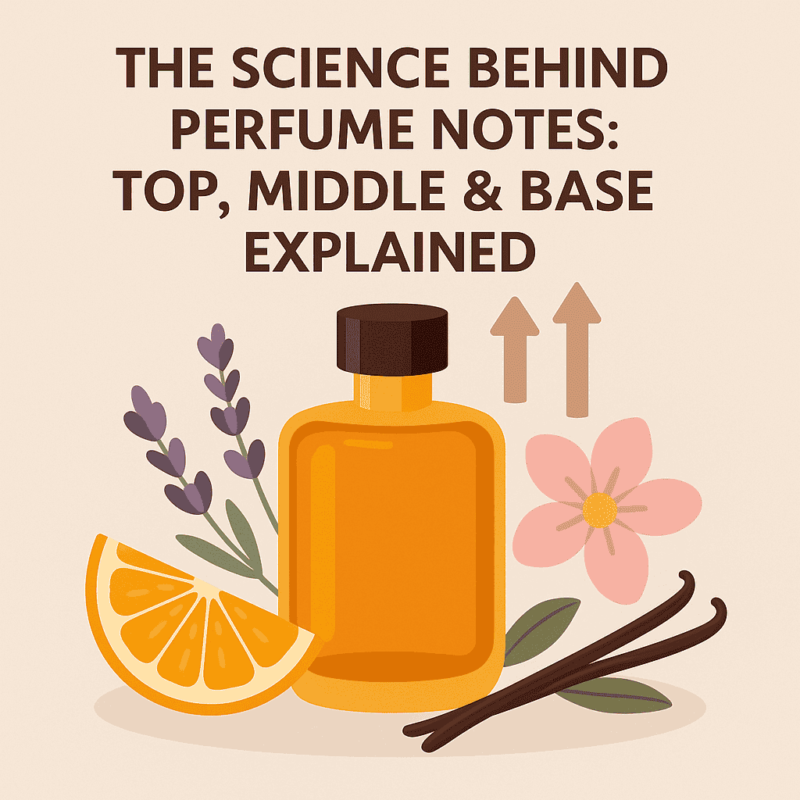 The Science Behind Perfume Notes Top Middle & Base Explained