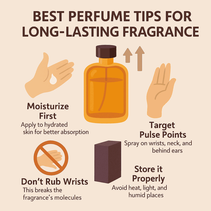 Best Perfume Tips for Long Lasting Fragrance