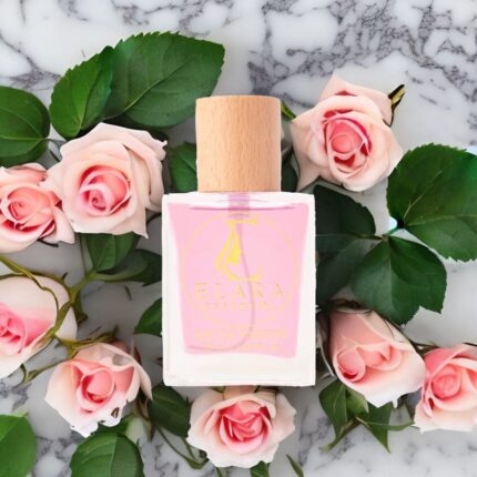 Elara pink perfume bottle
